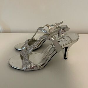 Silver heels